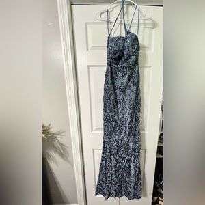 Women’s Windsor Remi Mermaid XL blue sequin dress